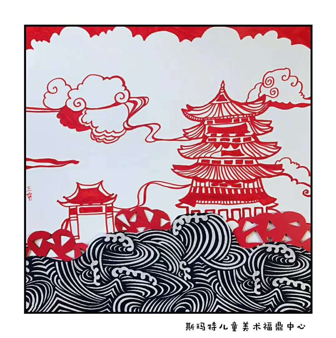 斯瑪特美術兒童作品