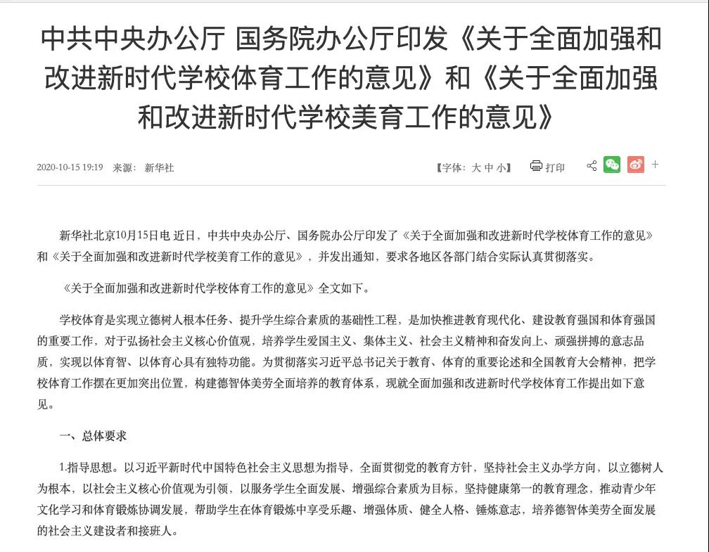 熱點聚焦|教育部體育衛(wèi)生與藝術(shù)教育司司長：美育是教育的“磨刀石”