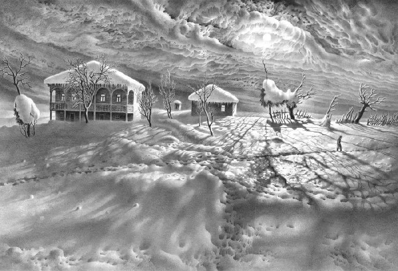雪景限時(shí)領(lǐng)取，但畫畫，什么時(shí)候都不算晚