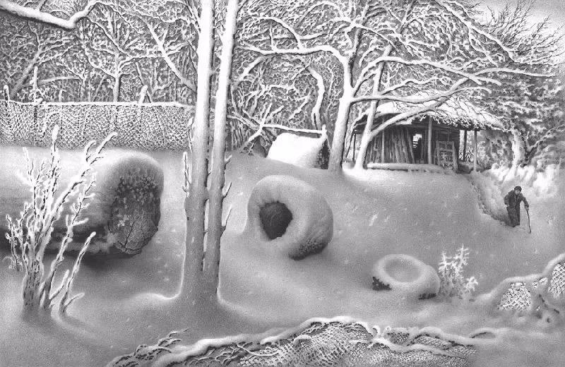 雪景限時(shí)領(lǐng)取，但畫畫，什么時(shí)候都不算晚