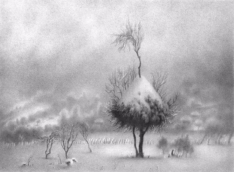 雪景限時(shí)領(lǐng)取，但畫畫，什么時(shí)候都不算晚