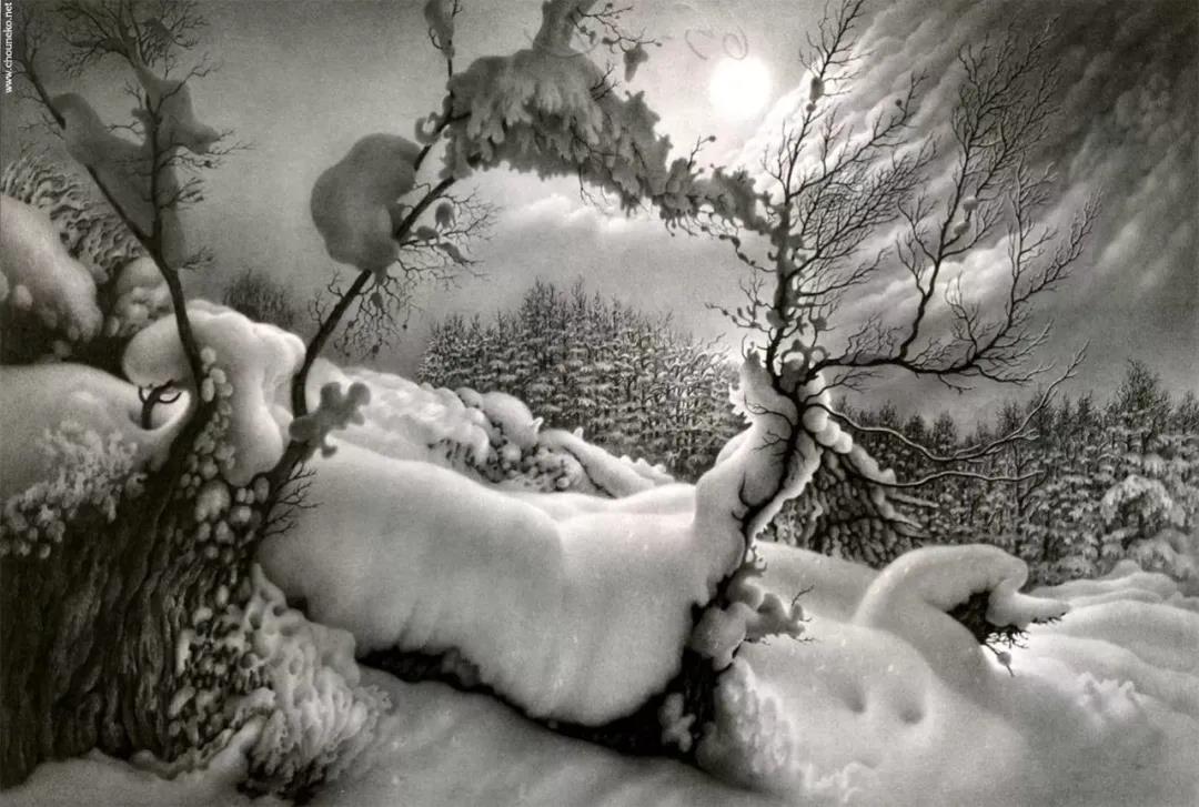 雪景限時(shí)領(lǐng)取，但畫畫，什么時(shí)候都不算晚