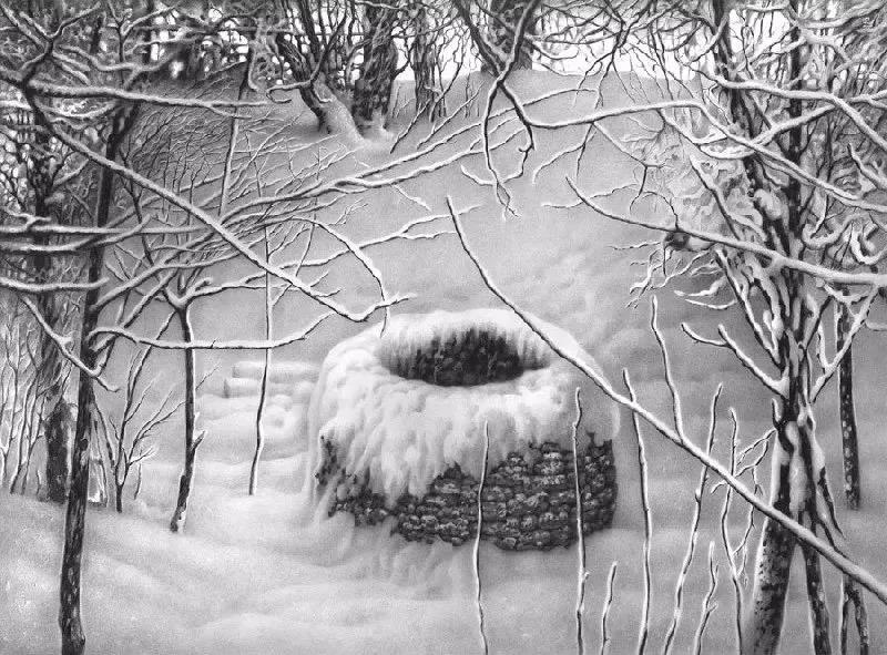 雪景限時(shí)領(lǐng)取，但畫畫，什么時(shí)候都不算晚