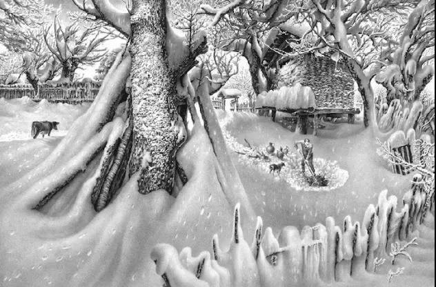 雪景限時(shí)領(lǐng)取，但畫畫，什么時(shí)候都不算晚