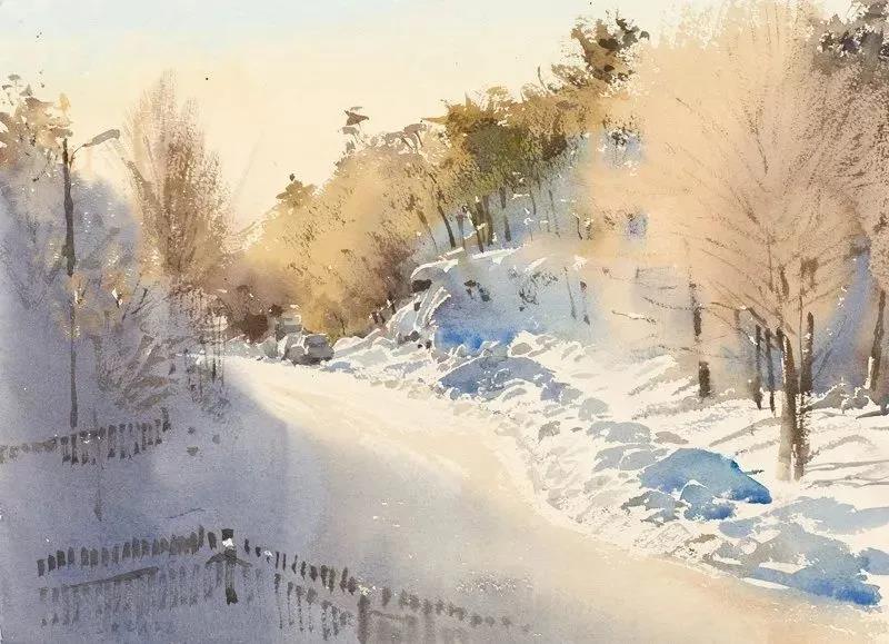 雪景限時(shí)領(lǐng)取，但畫畫，什么時(shí)候都不算晚