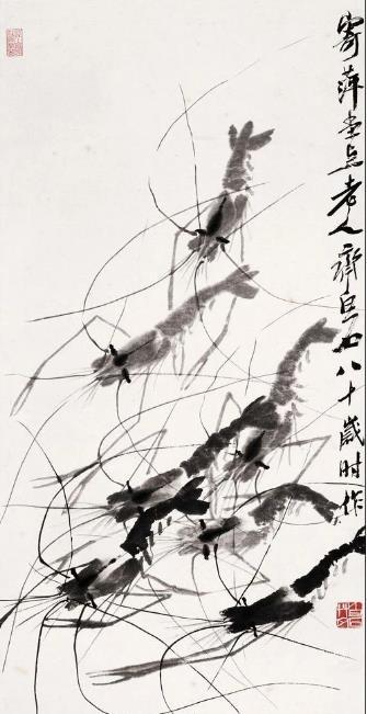 齊白石的花鳥魚蟲畫